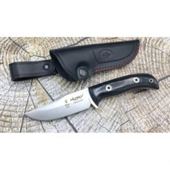 Muela Husky 11 Micarta Negra -Leopard Almacenar muela husky 11 micarta negra 1