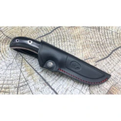 Muela Husky 11 Micarta Negra -Leopard Almacenar muela husky 11 micarta negra 2