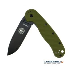 BRK Avispa Verde Hoja Negra 11 BRK Avispa Verde Hoja Negra -Leopard Almacenar navaja brk avispa verde hoja negra 3