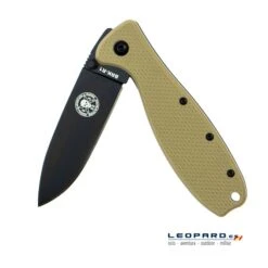 ESEE Zancudo Desert Tan Hoja Negra 11 ESEE Zancudo Desert Tan Hoja Negra -Leopard Almacenar navaja esee zancudo desert tan hoja negra 3