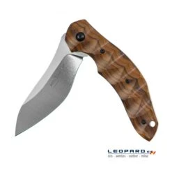 Fox Anso Flipper Madera -Leopard Almacenar navaja fox anso flipper madera 3