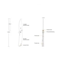 Ruike P801-SB Negra -Leopard Almacenar navaja ruike edc p801 sb negra 5