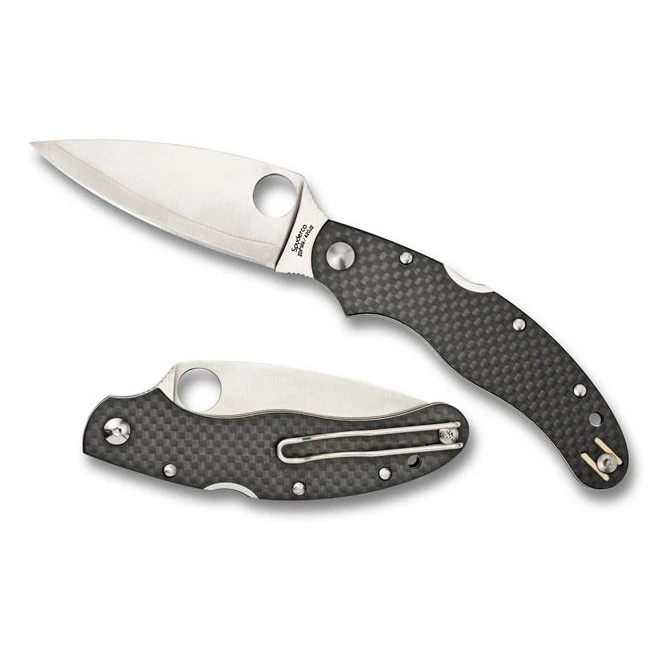 Spyderco Caly 3.5 Fibra De Carbono ZDP189 4 Spyderco Caly 3.5 Fibra De Carbono ZDP189 - Imagen 2