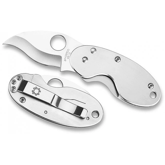 Spyderco Cricket Acero Filo Liso 4 Spyderco Cricket Acero Filo Liso - Imagen 2