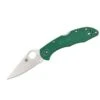 Spyderco Delica Flat Ground Filo Liso Cachas Verdes 1 Spyderco Delica Flat Ground Filo Liso Cachas Verdes -Leopard Almacenar navaja spyderco delica flat ground filo liso cachas verdes