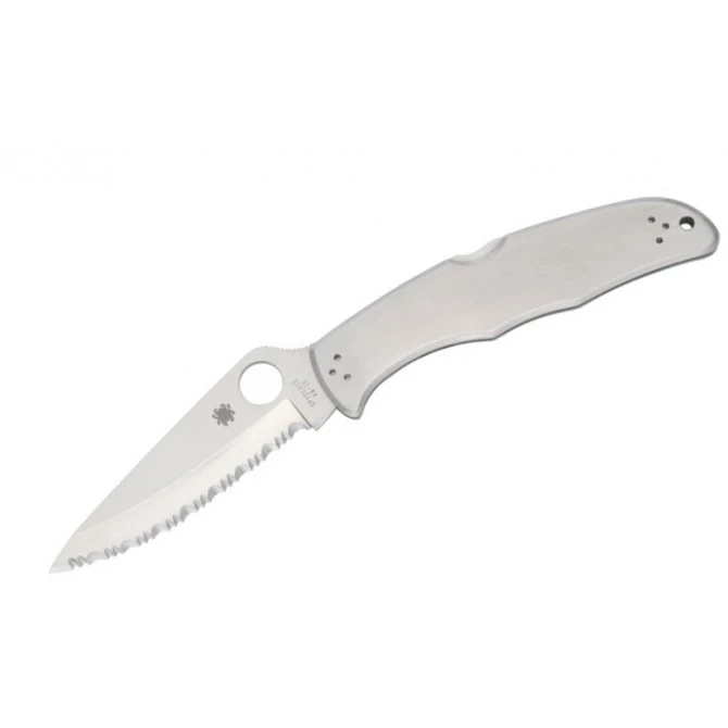 Spyderco Endura 4 Cachas Acero Serr 3 Spyderco Endura 4 Cachas Acero Serr