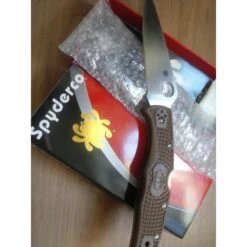 Spyderco Endura 4 Marrón 7 Spyderco Endura 4 Marrón -Leopard Almacenar navaja spyderco endura 4 marron 2