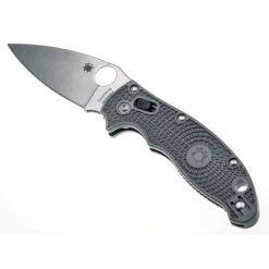 Spyderco Manix 2 LTW Plain Gray -Leopard Almacenar navaja spyderco manix 2 ltw plain gray 4