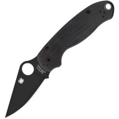 Spyderco Para 3 Hoja Negra Lisa CPM S30V