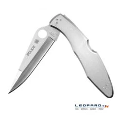 Spyderco Police Stainless Steel -Leopard Almacenar navaja spyderco police stainless steel 3