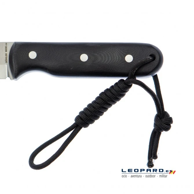 Nieto Terrano 1080-G10S Böhler Filo Scandi G-10 Negro 6 Nieto Terrano 1080-G10S Böhler Filo Scandi G-10 Negro - Imagen 4