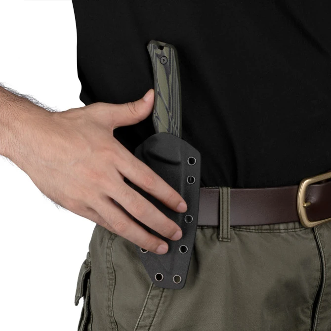 Oknife Fortitude By Olight 10 Acero D-2 Mango G10 4 Oknife Fortitude By Olight 10 Acero D-2 Mango G10 - Imagen 2