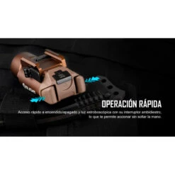 Linterna Olight Valkyria Turbo LEP 250 Lumens -Leopard Almacenar olight valkyrie turbo lep 250 lumens 5