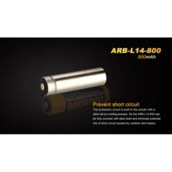Pila Fenix 14500 ARB-L14 800 MAh 12 Pila Fenix 14500 ARB-L14 800 MAh -Leopard Almacenar pila fenix 14500 arb l14 800 mah 3