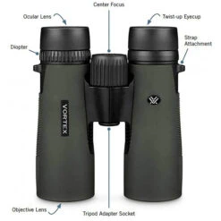 Prismáticos Vortex Diamondback HD 8X32 -Leopard Almacenar prismaticos vortex diamondback hd 8x32 4