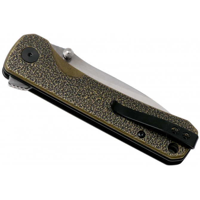 QSP Hawk Linerlock Brass 5 QSP Hawk Linerlock Brass - Imagen 3