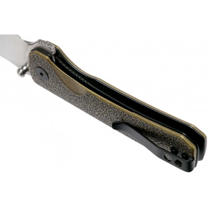 QSP Hawk Linerlock Brass 8 QSP Hawk Linerlock Brass - Imagen 6