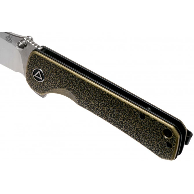 QSP Hawk Linerlock Brass 10 QSP Hawk Linerlock Brass - Imagen 8