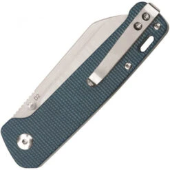 QSP Penguin Linerlock Blue Micarta -Leopard Almacenar qsp penguin linerlock blue micarta 4
