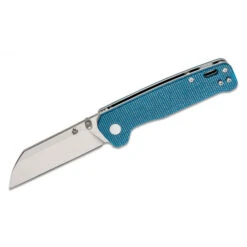 QSP Penguin Linerlock Blue Micarta -Leopard Almacenar qsp penguin linerlock blue micarta 6