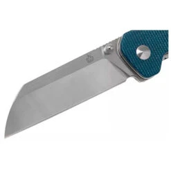 QSP Penguin Linerlock Blue Micarta -Leopard Almacenar qsp penguin linerlock blue micarta 9