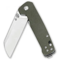 QSP Penguin Linerlock G-10 OD Green -Leopard Almacenar qsp penguin linerlock g 10 od green 2