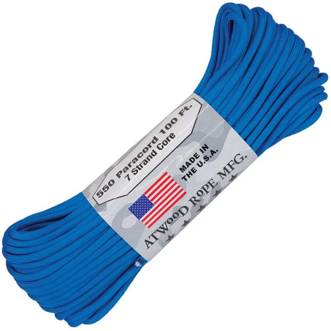 Rollo De Paracord Cord Blue 3 Rollo De Paracord Cord Blue