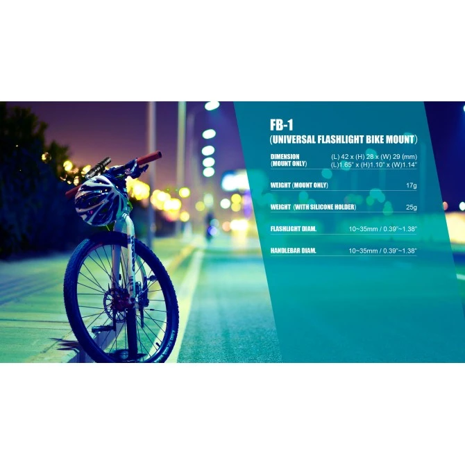 Soporte Olight Bicicleta FB-1 5 Soporte Olight Bicicleta FB-1 - Imagen 3