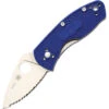 Spyderco Ambitious Lightweight Blue CPM-S35VN 2 Spyderco Ambitious Lightweight Blue CPM-S35VN -Leopard Almacenar spyderco ambitious lightweight blue