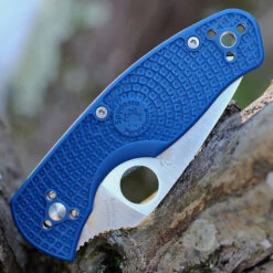Spyderco Ambitious Lightweight Blue CPM-S35VN 11 Spyderco Ambitious Lightweight Blue CPM-S35VN -Leopard Almacenar spyderco ambitious lightweight blue 3