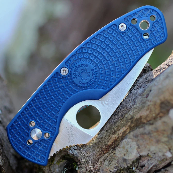 Spyderco Ambitious Lightweight Blue CPM-S35VN 6 Spyderco Ambitious Lightweight Blue CPM-S35VN - Imagen 4