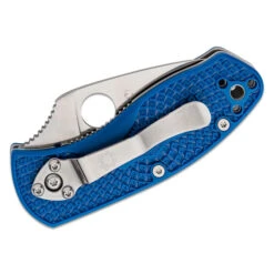 Spyderco Ambitious Lightweight Blue CPM-S35VN 12 Spyderco Ambitious Lightweight Blue CPM-S35VN -Leopard Almacenar spyderco ambitious lightweight blue 4