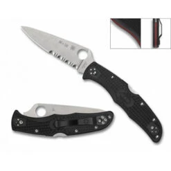 Spyderco Endura 4 Lightweight Thin Red Line -Leopard Almacenar spyderco endura 4 lightweight thin red line 4