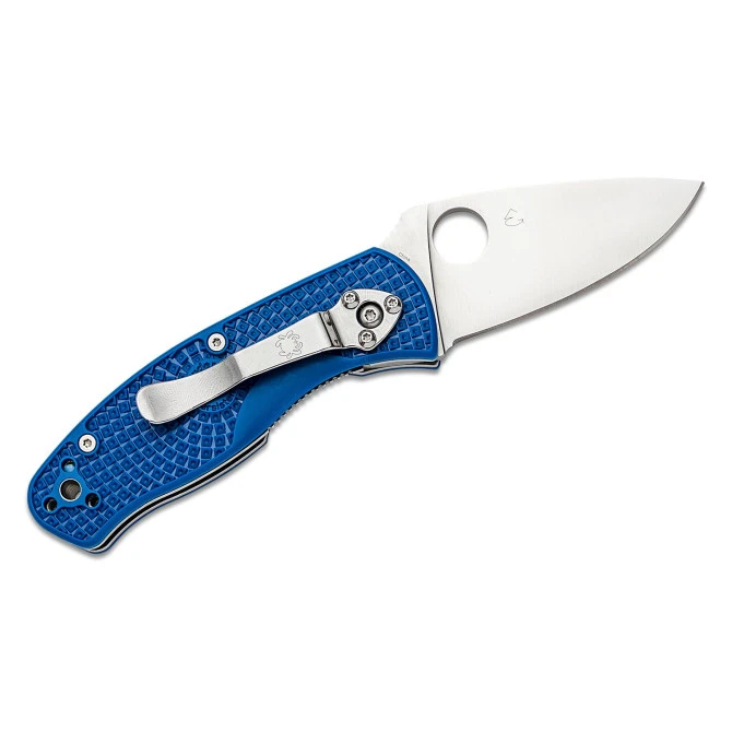 Spyderco Persistence Lightweight Azul Lisa 4 Spyderco Persistence Lightweight Azul Lisa - Imagen 2