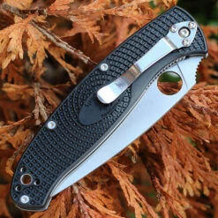 Spyderco Resilience Lightweight Linerlock Black -Leopard Almacenar spyderco resilience lightweight linerlock black 2