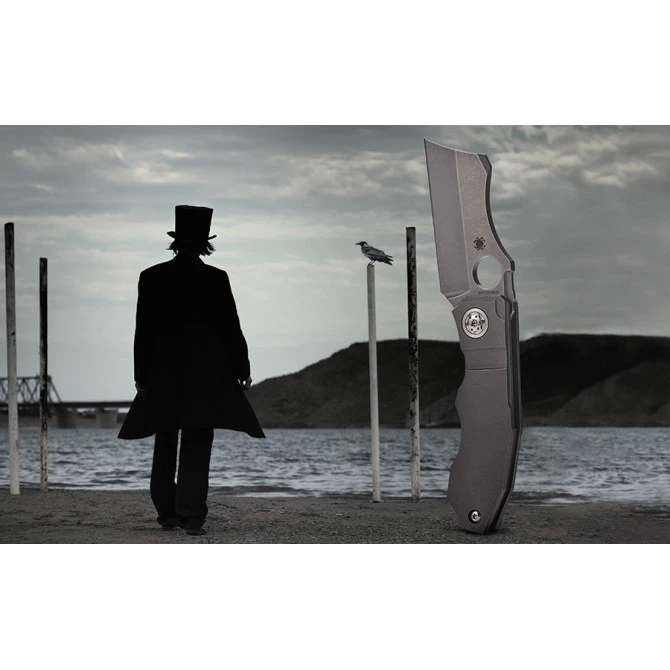 Spyderco Stovepipe Titanio 7 Spyderco Stovepipe Titanio - Imagen 5