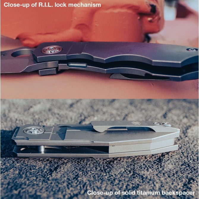 Spyderco Stovepipe Titanio 10 Spyderco Stovepipe Titanio - Imagen 8