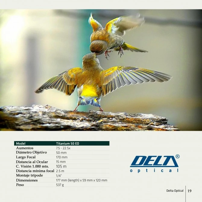 Telescopio Terrestre Delta Optical Titanium 50ED 9 Telescopio Terrestre Delta Optical Titanium 50ED - Imagen 7