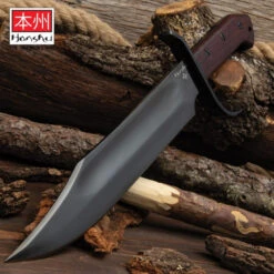 United Cutlery Honshu Pioneer Bowie -Leopard Almacenar united cutlery honshu pioneer bowie 11