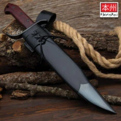 United Cutlery Honshu Pioneer Bowie -Leopard Almacenar united cutlery honshu pioneer bowie 3
