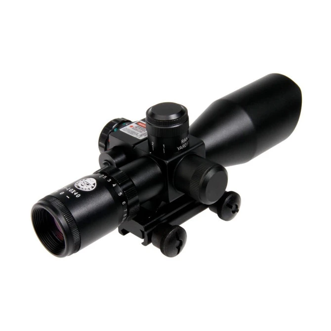 Visor Duel Code OG 2.5-10X40E + Láser Rojo 5 Visor Duel Code OG 2.5-10X40E + Láser Rojo - Imagen 3