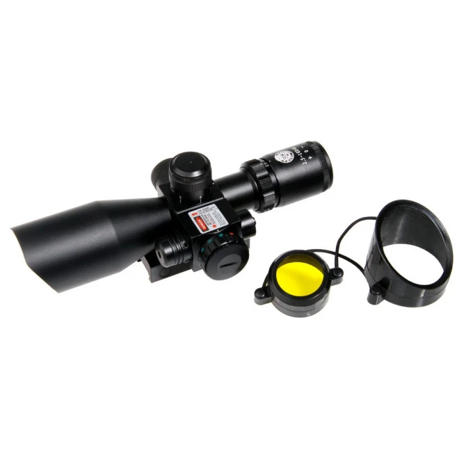 Visor Duel Code OG 2.5-10X40E + Láser Rojo 3 Visor Duel Code OG 2.5-10X40E + Láser Rojo