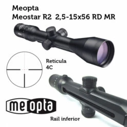 Visor Meopta MeoStar R2 2,5-15x56 RD/MR - 4C