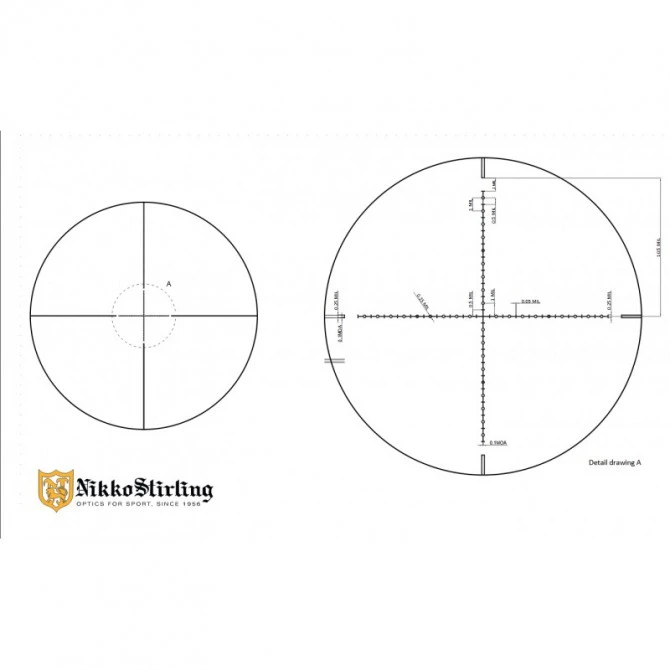 Visor Nikko Stirling Diamond 10-40x56 Long Range Skeleton HMD IR 4 Visor Nikko Stirling Diamond 10-40x56 Long Range Skeleton HMD IR - Imagen 2