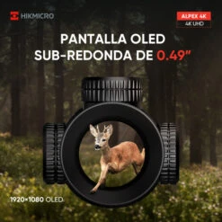 Visor Nocturno Y Diurno Digital Hikmicro Alpex LRF 4K A50EL Con Telémetro -Leopard Almacenar visor nocturno y diurno digital hikmicro alpex lrf 4k a50el con telemetro 11