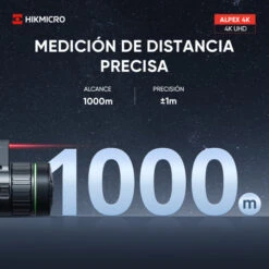 Visor Nocturno Y Diurno Digital Hikmicro Alpex LRF 4K A50EL Con Telémetro -Leopard Almacenar visor nocturno y diurno digital hikmicro alpex lrf 4k a50el con telemetro 3