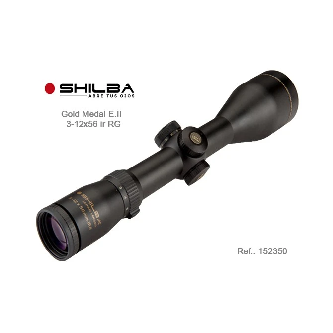 Visor Shilba Gold Medal II 3-12X56 IRG 4 5 Visor Shilba Gold Medal II 3-12X56 IRG 4 - Imagen 3