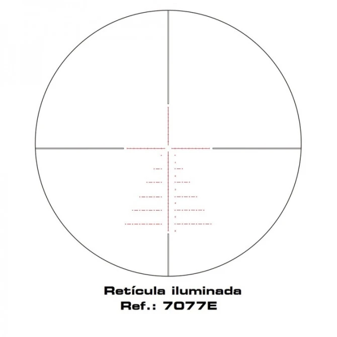 Visor Zasdar 5-30X56 Mm Retícula Iluminada 7077 MRad 4 Visor Zasdar 5-30X56 Mm Retícula Iluminada 7077 MRad - Imagen 2