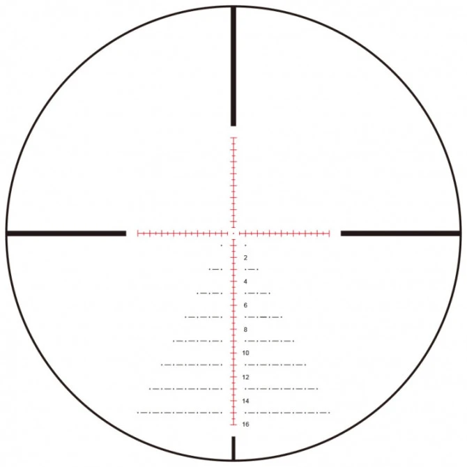 Visor Zasdar 5-30X56 Mm Retícula Táctica 744 Iluminada 4 Visor Zasdar 5-30X56 Mm Retícula Táctica 744 Iluminada - Imagen 2